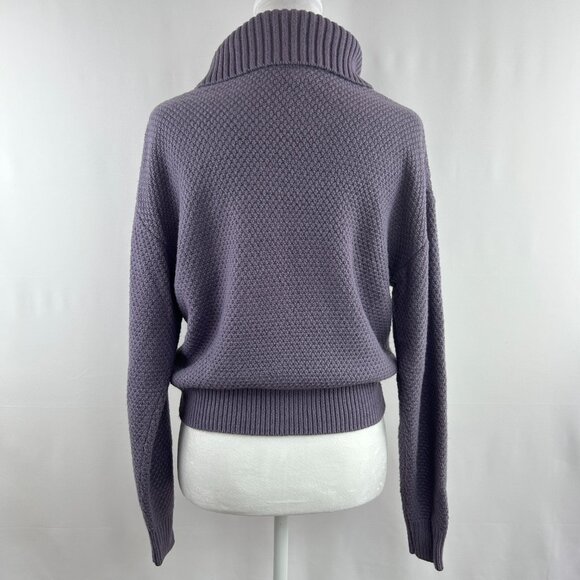 Icône by Simons Collared Soft Knit Sweater – Lavender – Women's small - Picture 5 of 9